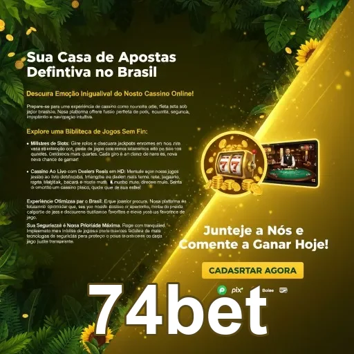 Ilustração de Explore os Jogos VIP e Slots da 74bet com Agilidade