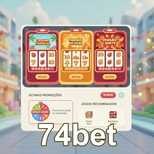 Ilustração de Explore os Jogos VIP e Slots da 74bet com Agilidade