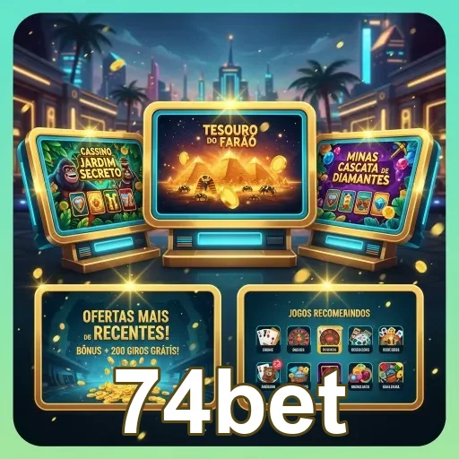 Ilustração de Acesse o 74bet com Login Rápido e Prático