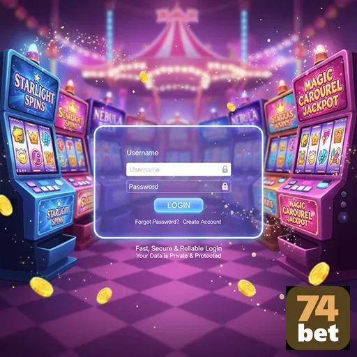 Imagem representativa do acesso rápido ao 74bet